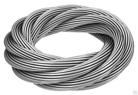 Трос нержа А4 7х7 (фас.на кат.) М1.5 (200 м/кат)
